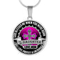 God Blessed Me When You Were Born Necklace