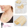 Image of Golden fringe 3 piece set
