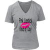 Image of Pink Lipstick Kind of Day (Black Letters)