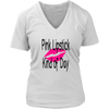Image of Pink Lipstick Kind of Day (Black Letters)