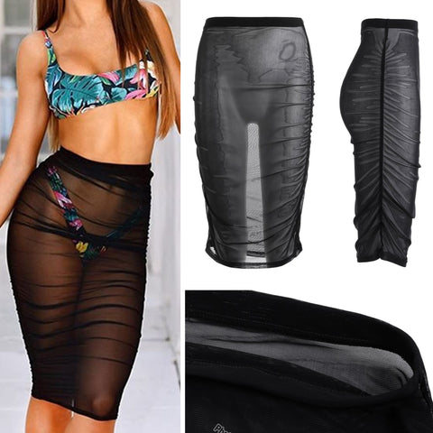 Sheer Cover up skirt