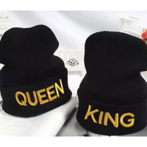 King & Queen Beanie Hat