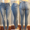 Image of Distressed Skinny Jeans