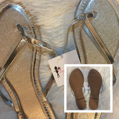 Metallic Sandals (60% off!)