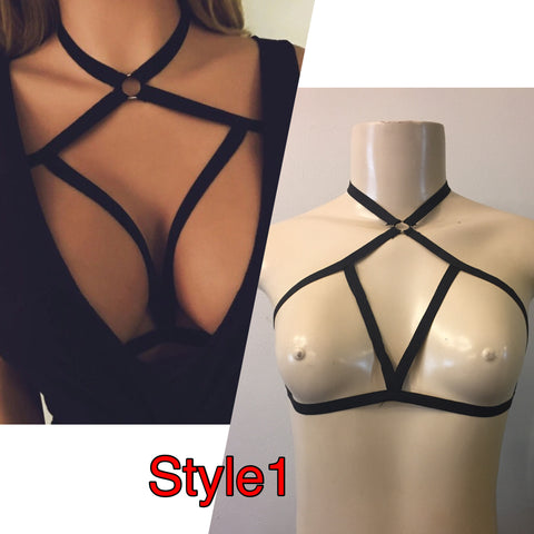 Elastic Chest Straps (for tight fit order down)