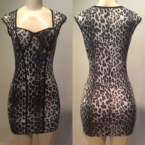 Leopard mini Dress/Top