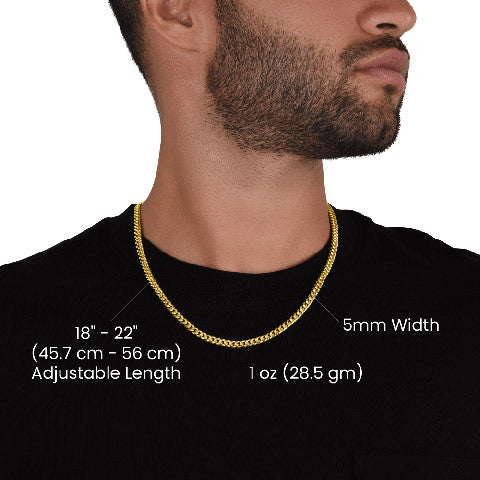 Cuban Link Chain (OREO + Lux Box + Length Extension) – Trendy Girl Boutique