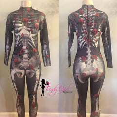 Rose Skull One piece