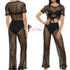 Image of Fishnet Pant Set