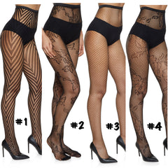 Sexy fishnet / lace tights