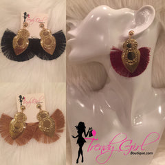 Lightweight fringe earrings