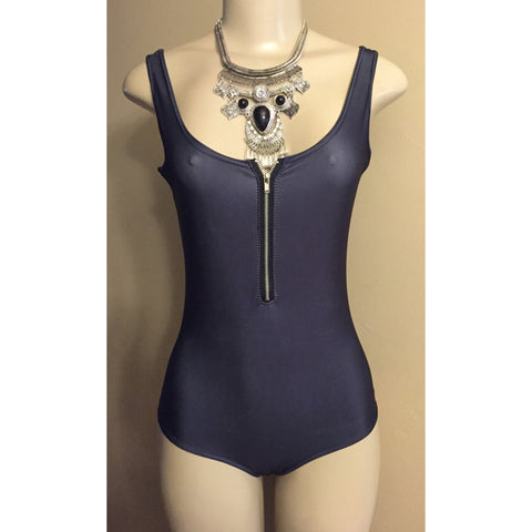 Navy Body Suit