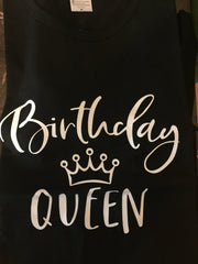 Birthday Queen tee