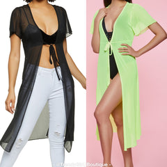 Sheer Duster/ Coverup