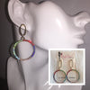 Image of Rainbow post earrings