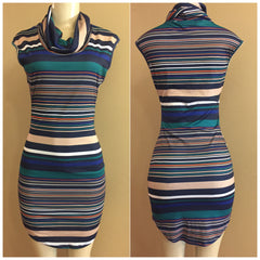 Sleeveless Stripe Dress