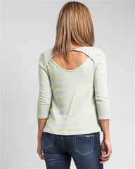 Lime Lines Sweat Top