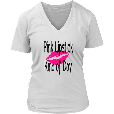 Pink Lipstick Kind of Day (Black Letters) – Trendy Girl Boutique